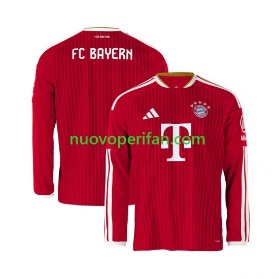 Maglie da Calcio FC Bayern München Uomo Prima Tenuta 2026-2027 Maniche Lunghe
