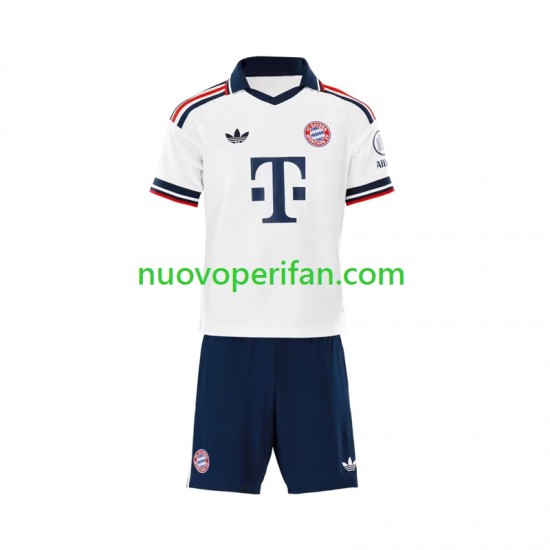 Maglie da Calcio FC Bayern München Bambino Trasferta Tenuta 2026-2027 Maniche Corte