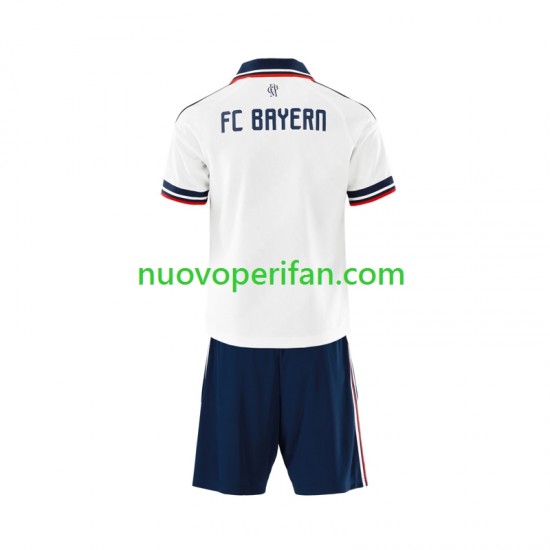 Maglie da Calcio FC Bayern München Bambino Trasferta Tenuta 2026-2027 Maniche Corte