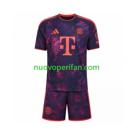 Maglie da Calcio FC Bayern München Bambino Alternativa Tenuta 2026-2027 Maniche Corte