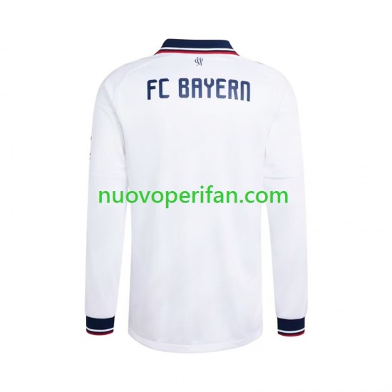 Maglie da Calcio FC Bayern München Uomo Trasferta Tenuta 2026-2027 Maniche Lunghe
