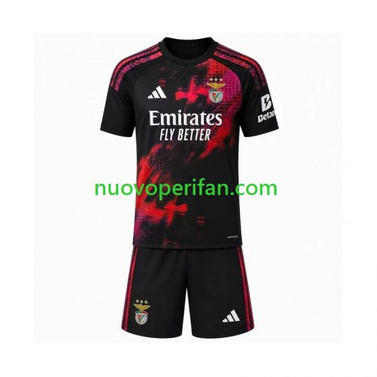 Maglie da Calcio Benfica Bambino Alternativa Tenuta 2026-2027 Maniche Corte