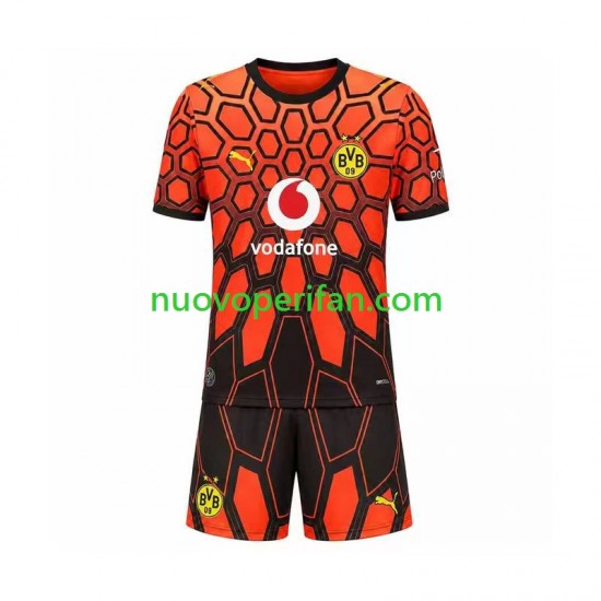 Maglie da Calcio Borussia Dortmund Portiere Bambino Prima Tenuta 2026-2027 Maniche Corte