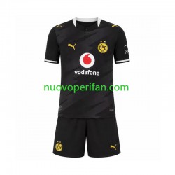 Maglie da Calcio Borussia Dortmund Bambino Trasferta Tenuta 2026-2027 Maniche Corte