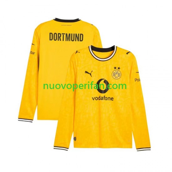 Maglie da Calcio Borussia Dortmund Uomo Prima Tenuta 2026-2027 Maniche Lunghe