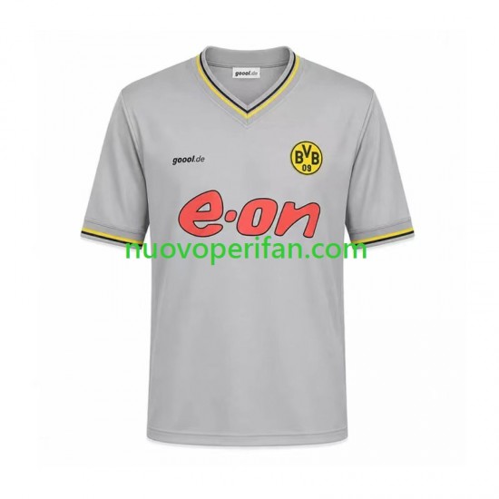 Maglie da Calcio Borussia Dortmund Retro Uomo Trasferta Tenuta 2002 Maniche Corte