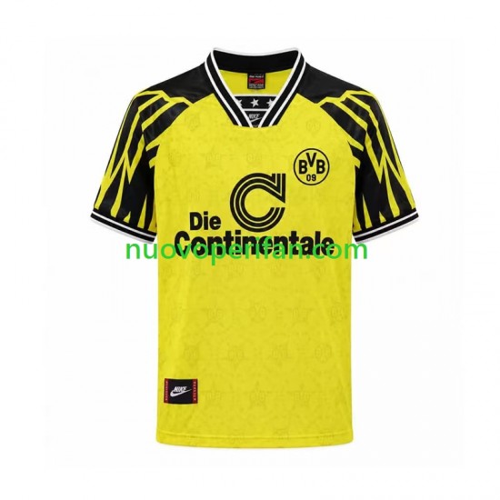 Maglie da Calcio Borussia Dortmund Retro Uomo Prima Tenuta 1994 Maniche Corte