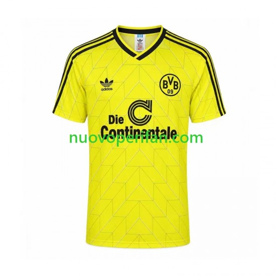 Maglie da Calcio Borussia Dortmund Retro Uomo Prima Tenuta 1998 Maniche Corte