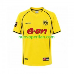 Maglie da Calcio Borussia Dortmund Retro Uomo Prima Tenuta 2002 Maniche Corte