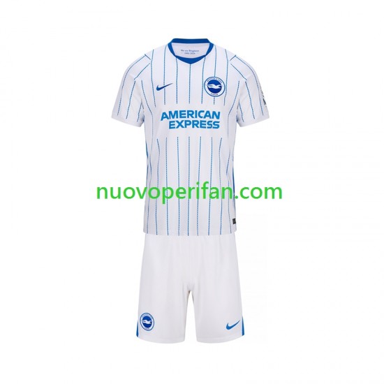 Maglie da Calcio Brighton & Hove Albion Bambino Trasferta Tenuta 2026-2027 Maniche Corte