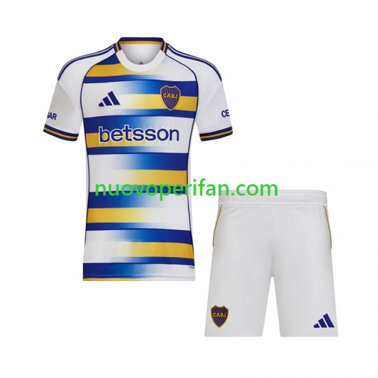 Maglie da Calcio CA Boca Juniors Bambino Alternativa Tenuta 2026-2027 Maniche Corte