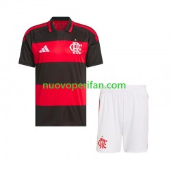 Maglie da Calcio CR Flamengo Bambino Prima Tenuta 2026-2027 Maniche Corte