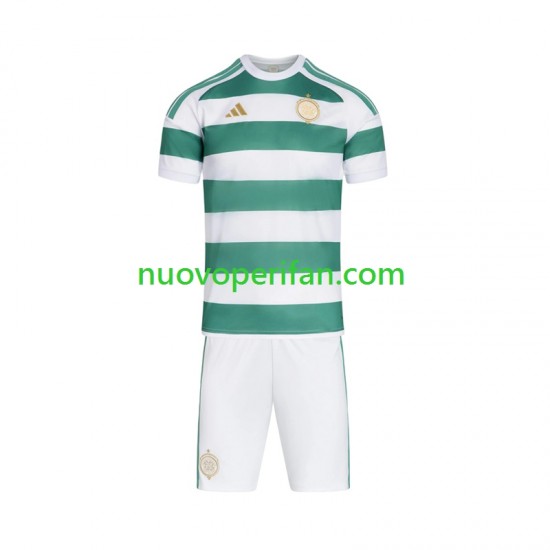 Maglie da Calcio Celtic FC Bambino Prima Tenuta 2026-2027 Maniche Corte