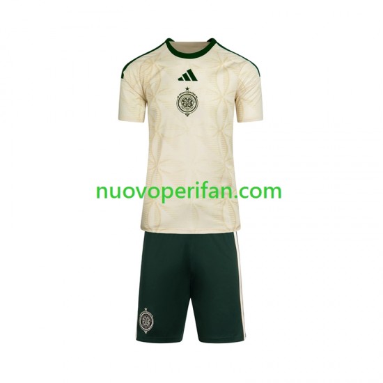 Maglie da Calcio Celtic FC Bambino Alternativa Tenuta 2026-2027 Maniche Corte