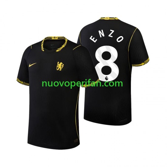 Maglie da Calcio Chelsea Enzo Fernandez 8 Uomo Trasferta Tenuta 2026-2027 Maniche Corte