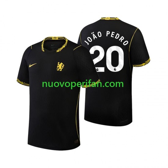 Maglie da Calcio Chelsea Joao Pedro 20 Uomo Trasferta Tenuta 2026-2027 Maniche Corte