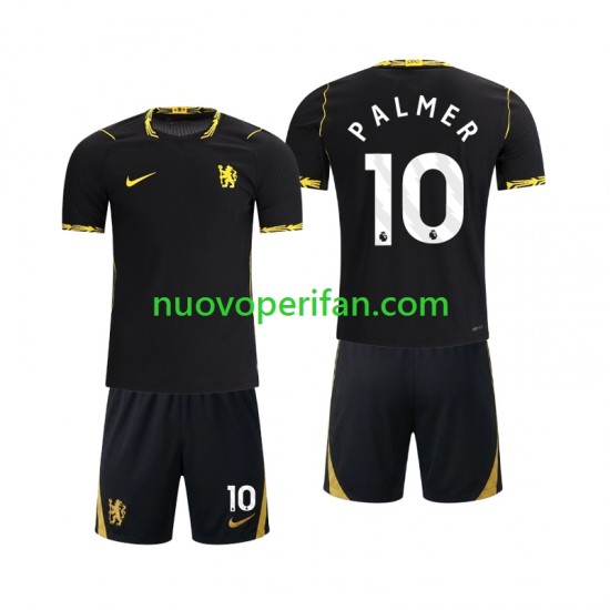Maglie da Calcio Chlesea Cole Palmer 10 Bambino Trasferta Tenuta 2026-2027 Maniche Corte