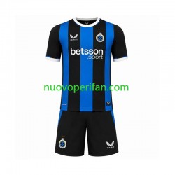 Maglie da Calcio Club Brugge Bambino Prima Tenuta 2026-2027 Maniche Corte