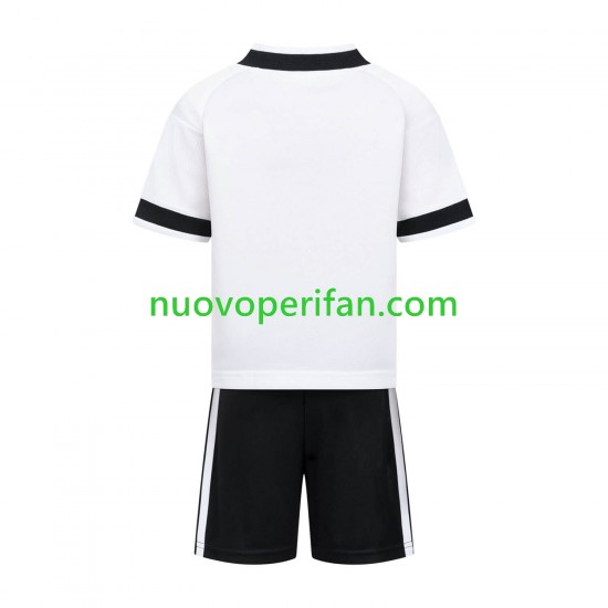 Maglie da Calcio Eintracht Frankfurt Bambino Trasferta Tenuta 2026-2027 Maniche Corte