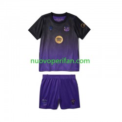 Maglie da Calcio FC Barcelona Bambino Trasferta Tenuta 2026-2027 Maniche Corte