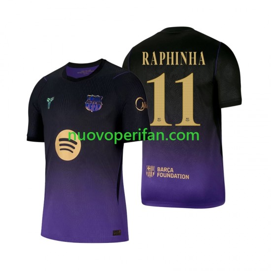Maglie da Calcio FC Barcelona Raphinha 11 Uomo Trasferta Tenuta 2026-2027 Maniche Corte