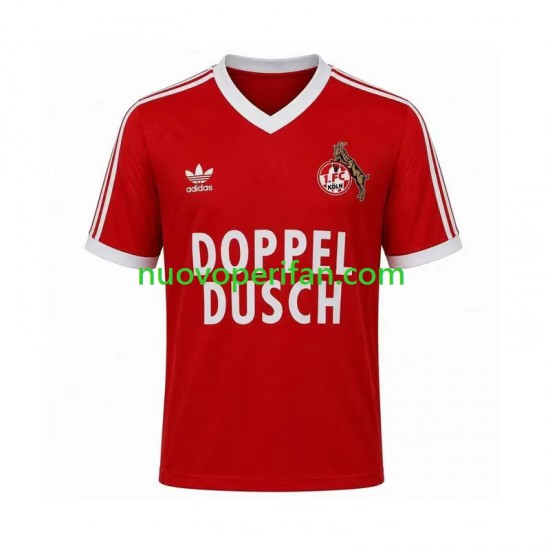 Maglie da Calcio FC Köln 1984 1985 Retro Uomo Trasferta Tenuta Maniche Corte