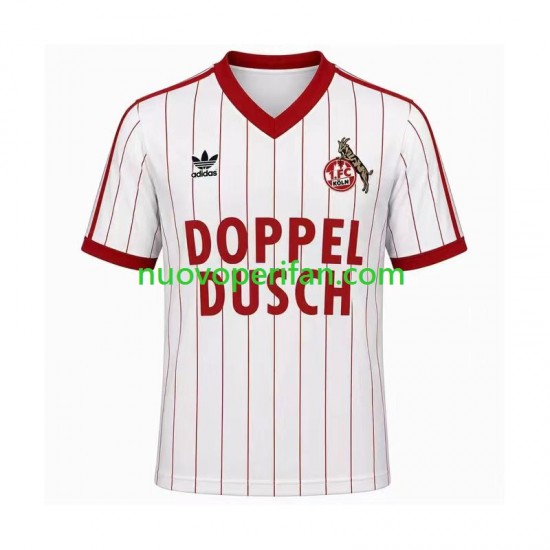 Maglie da Calcio FC Köln 1982 1983 Retro Uomo Prima Tenuta Maniche Corte