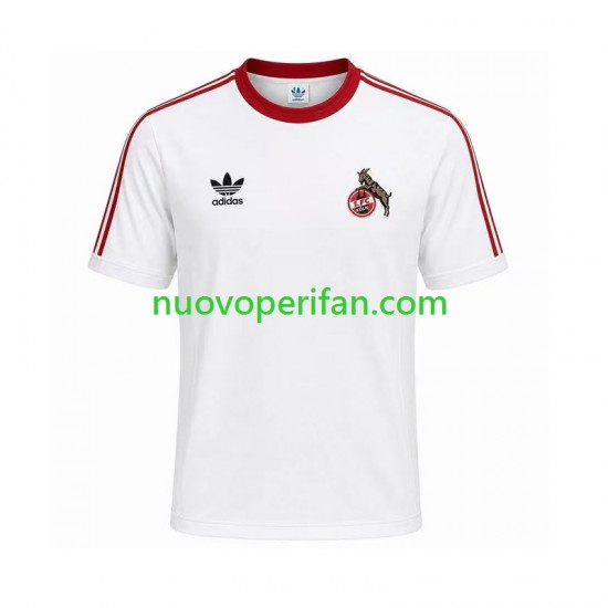 Maglie da Calcio FC Köln 1986 1987 Retro Uomo Prima Tenuta Maniche Corte