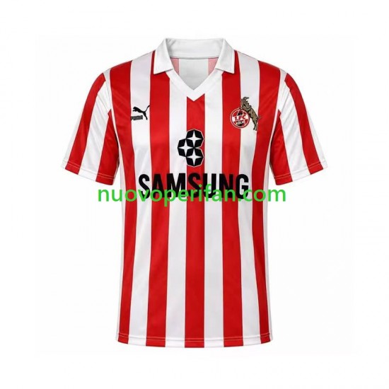 Maglie da Calcio FC Köln 1988 1989 Retro Uomo Alternativa Tenuta Maniche Corte