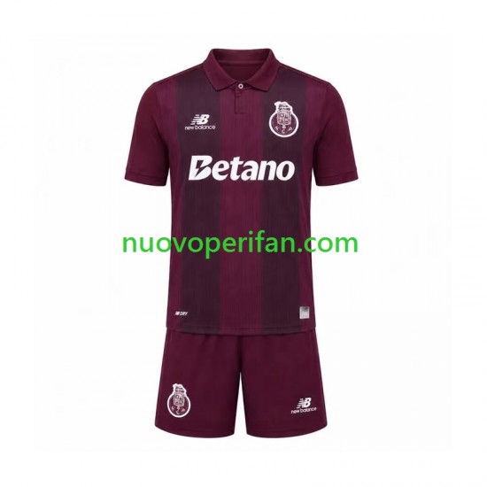 Maglie da Calcio FC Porto Bambino Trasferta Tenuta 2026-2027 Maniche Corte