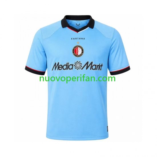 Maglie da Calcio Feyenoord Rotterdam Uomo Trasferta Tenuta 2026-2027 Maniche Corte