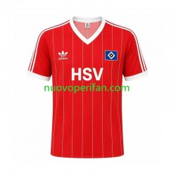 Maglie da Calcio Hamburger SV 1983 Retro Uomo Trasferta Tenuta Maniche Corte