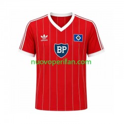 Maglie da Calcio Hamburger SV 1984 Retro Uomo Trasferta Tenuta Maniche Corte