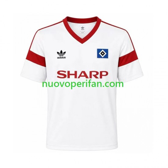Maglie da Calcio Hamburger SV 1988 Retro Uomo Prima Tenuta Maniche Corte