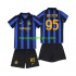 Maglie da Calcio Inter Milan Alessandro Bastoni 95 Bambino Prima Tenuta 2026-2027 Maniche Corte