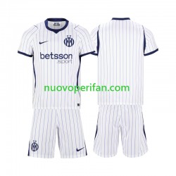 Maglie da Calcio Inter Milan Bambino Trasferta Tenuta 2026-2027 Maniche Corte