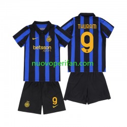 Maglie da Calcio Inter Milan Marcus Thuram 9 Bambino Prima Tenuta 2026-2027 Maniche Corte