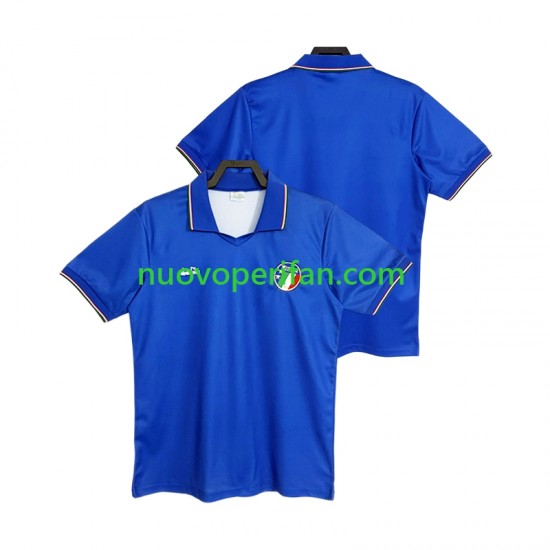 Maglie da Calcio Italia 1990 Retro Uomo Prima Tenuta Maniche Corte