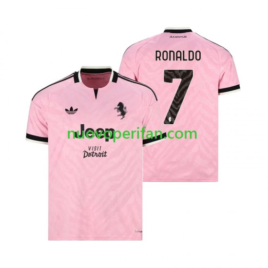 Maglie da Calcio Juventus Cristiano Ronaldo 7 Uomo Trasferta Tenuta 2026-2027 Maniche Corte