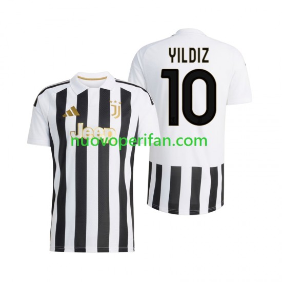 Maglie da Calcio Juventus Kenan Yildiz 10 Uomo Prima Tenuta 2026-2027 Maniche Corte