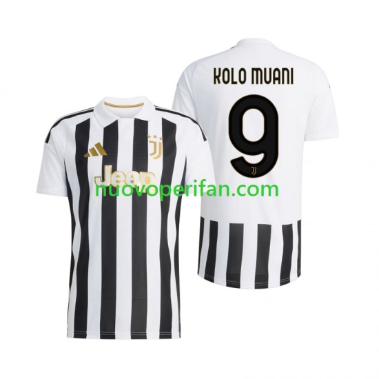 Maglie da Calcio Juventus Randal Kolo Muani 9 Uomo Prima Tenuta 2026-2027 Maniche Corte