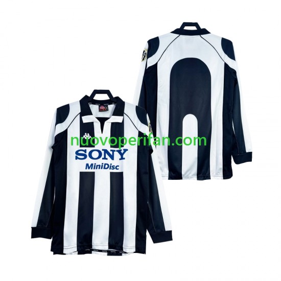 Maglie da Calcio Juventus 1997 Retro Uomo Prima Tenuta 1998 Maniche Lunghe