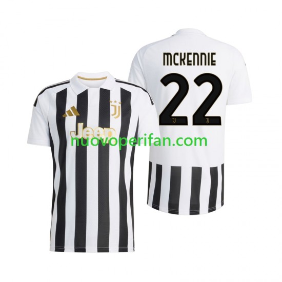 Maglie da Calcio Juventus Weston McKennie 22 Uomo Prima Tenuta 2026-2027 Maniche Corte