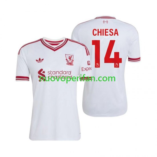 Maglie da Calcio Liverpool Federico Chiesa 14 Uomo Trasferta Tenuta 2026-2027 Maniche Corte