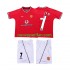 Maglie da Calcio Manchester United BECKHAM 7 2000 Retro Bambino Prima Tenuta 2002 Maniche Corte