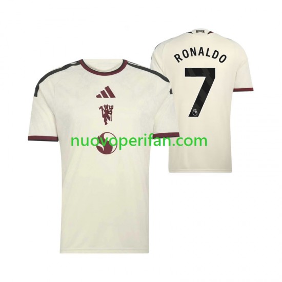 Maglie da Calcio Manchester United Cristiano Ronaldo 7 Uomo Alternativa Tenuta 2026-2027 Maniche Corte