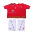 Maglie da Calcio Manchester United 2000 Retro Bambino Prima Tenuta 2002 Maniche Corte