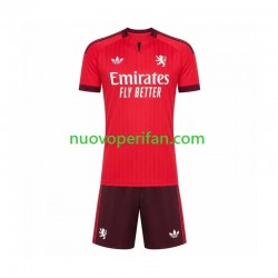 Maglie da Calcio Olympique Lyonnais Bambino Prima Tenuta 2026-2027 Maniche Corte