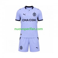 Maglie da Calcio Olympique de Marseille Bambino Alternativa Tenuta 2026-2027 Maniche Corte