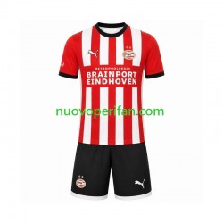 Maglie da Calcio PSV Eindhoven Bambino Prima Tenuta 2026-2027 Maniche Corte